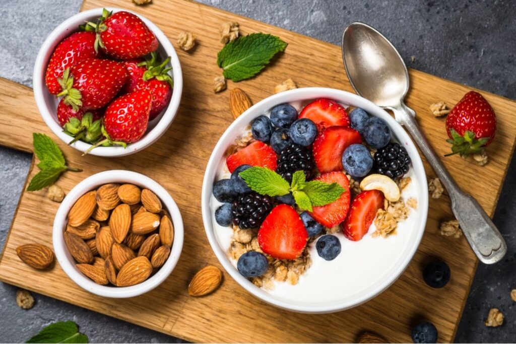Greek Yogurt with Berries